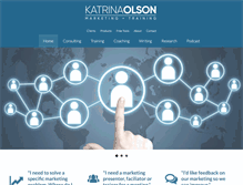 Tablet Screenshot of katrinaolson.com